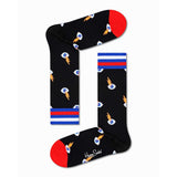 Happy Socks Black Cotton Socks