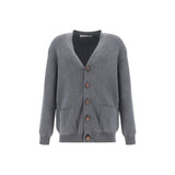 Golden Goose Gray Cotton Cardigan