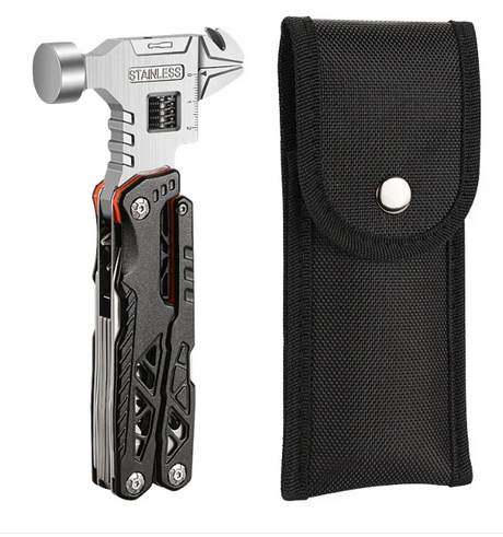 Outdoor Camping Multifunctional Folding Claw Hammer