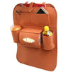 Car Seat Cover with Backrest Storage Bag