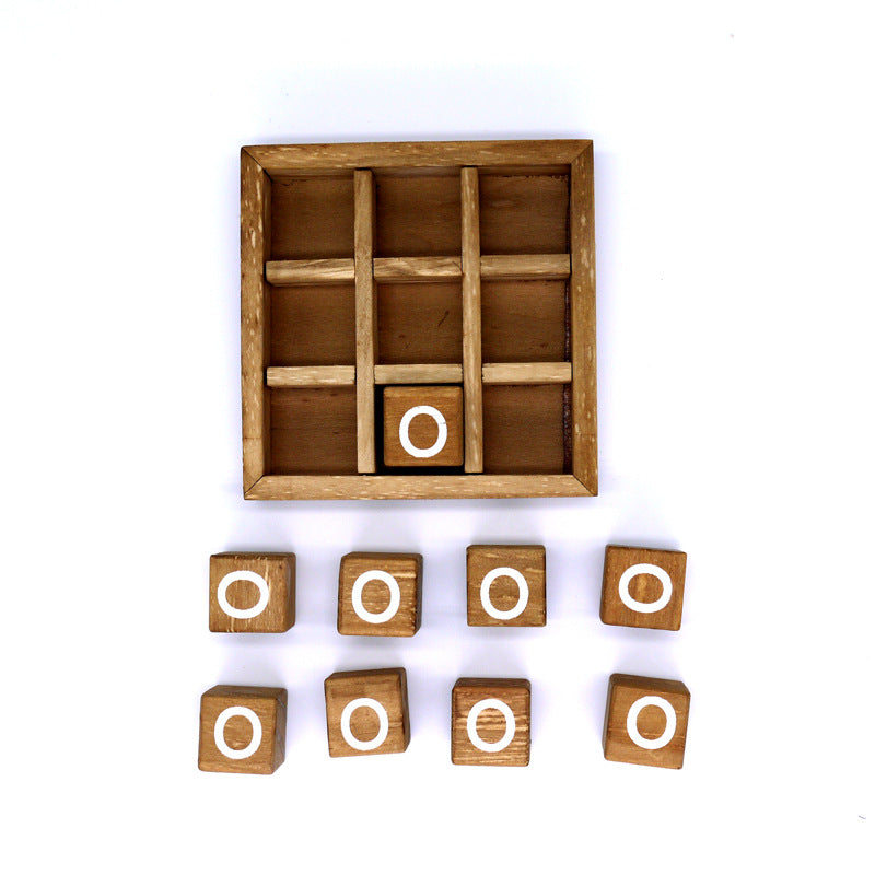 Wooden XO Chess Educational Toy for Children