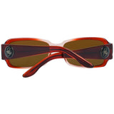 More & More Brown Plastic Sunglasses