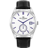 Ben Sherman Black Leather Dress Watch