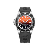 Bobroff Black Rubber Sport Watch