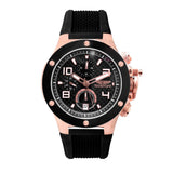 Bobroff Black Rubber Sport Watch
