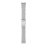 Bobroff Silver Stainless Steel Bracelet Watch