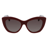 Salvatore Ferragamo Bordeaux Acetate Sunglasses