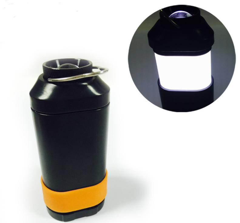 Triangular Telescopic Camping Light for Outdoor Use