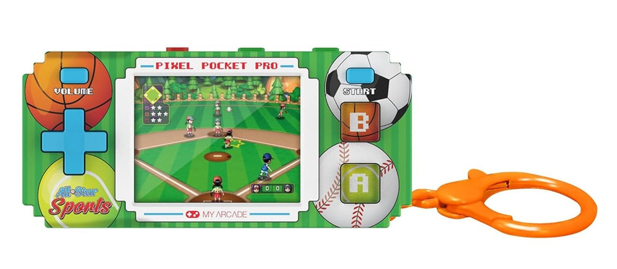 My Arcade PIXEL POCKET PRO ALL-STAR SPORTS (18 GAMES IN 1)