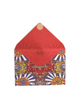 Dolce & Gabbana Multicolor Carretto Siciliano Envelope Post Card Holder
