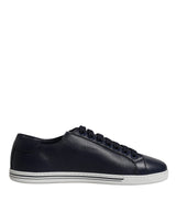 Dolce & Gabbana Blue Low Top Men Saint Tropez Sneakers Shoes