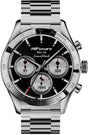 HiFuture GO PRO2 Silver Luxury Swiss-Inspired Elegance Stainless Steel SmartWatch with AMOLED Display, 10 Day Battery, 1ATM