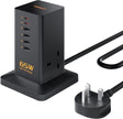 Tessan 2 Gang Extension  4 USB-A 2 USB C 2m 13A TS-FS02UK00