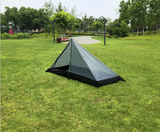 Rodless Portable Pyramid Camping Tent - Outdoor Gear