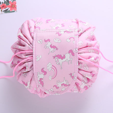 PLEEGA Women Drawstring Travel Cosmetic Bag Organizer