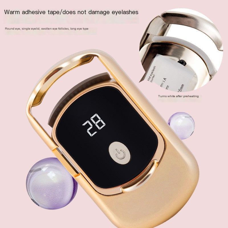 Portable USB Rechargeable Heated Eyelash Curler