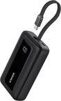 Anker Mobile Powerbank 10000 30W Built-In USB-C Cable Black