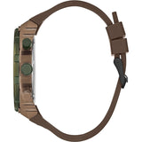 Guess Brown Synthetic Dress Watch