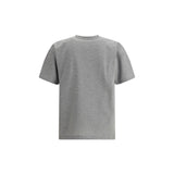 Saint Laurent Grey Cotton Oversized T-shirt