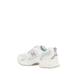 New Balance White Leather Tier 3 Sneakers