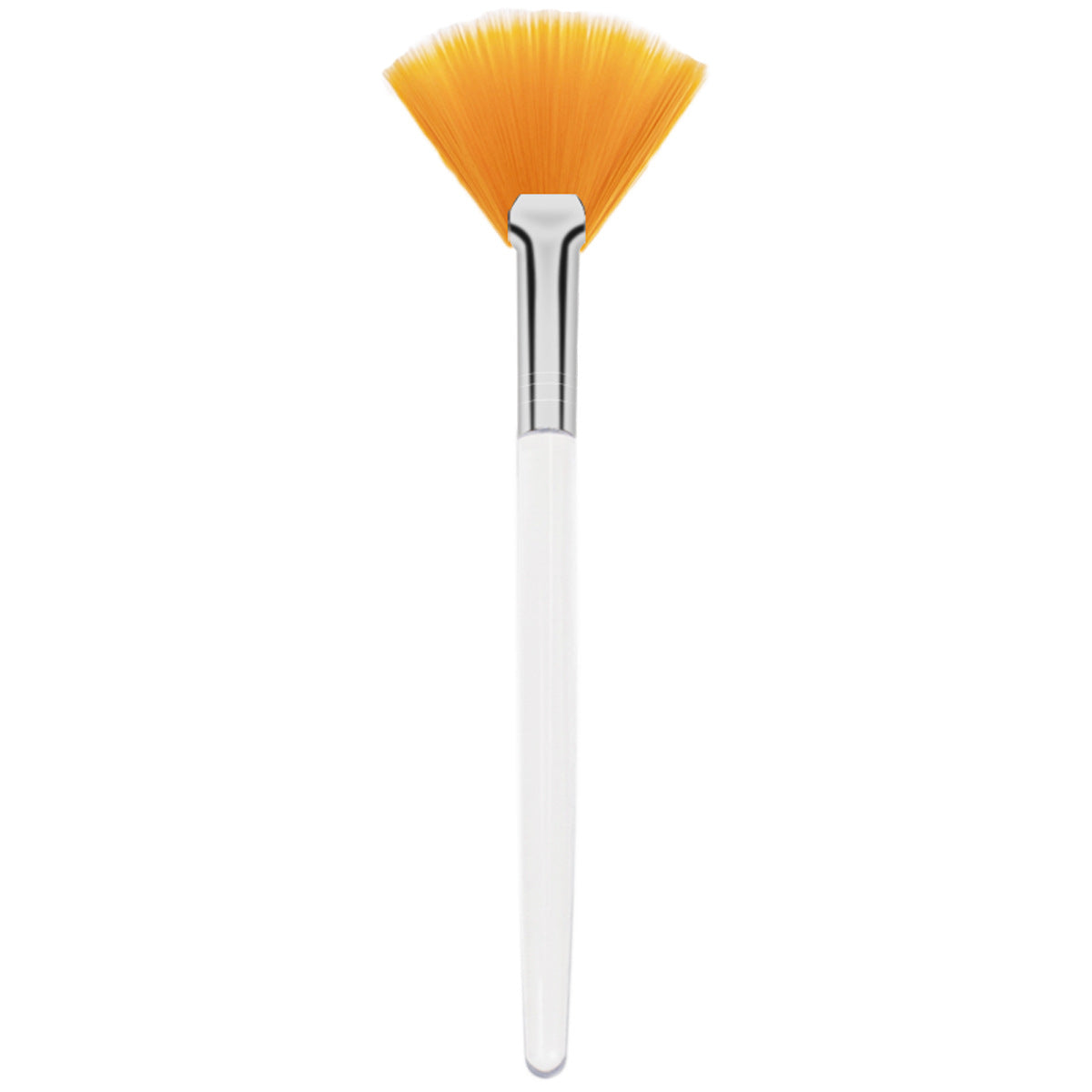 Portable Soft Fan Makeup Brush Tool for Face
