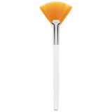 Portable Soft Fan Makeup Brush Tool for Face