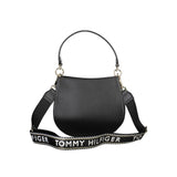 Tommy Hilfiger Black Polyester Handbag