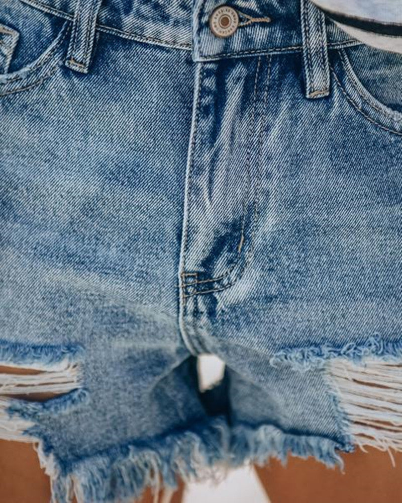 Women's Casual Stretch Denim Shorts and Pants