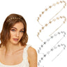 Aswewamt 4 PACK Alloy Five-pointed Star HeadbandsBridal Hair Hoop Wedding Hair Accessories Ornaments for Elegant Women Girls