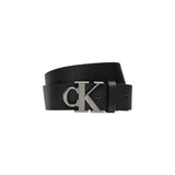 Calvin Klein Jeans Black Leather Regular Belt