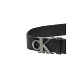 Calvin Klein Jeans Black Leather Regular Belt
