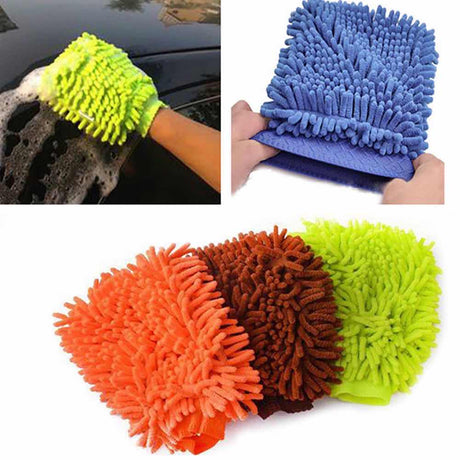 Microfiber Car Cleaning Clay Bar and Detailing Glove Mitt