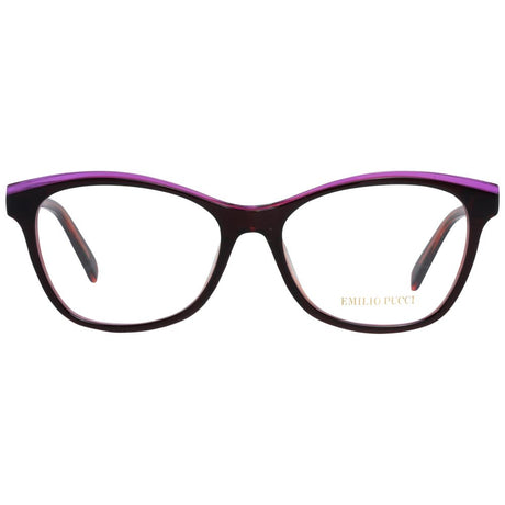 Emilio Pucci Burgundy Plastic Glasses (Frames)