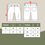 Malo Beige Polyester Shorts