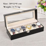 Elegant Wooden Watch and Jewelry Organizer Box
