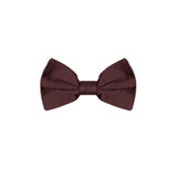 Dolce & Gabbana Burgundy Silk Bowtie