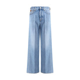 Jacob Cohen Light Blue Cotton Jeans Denim
