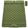 Kimevan Double Sleeping Pad for Camping 3.15 Extra-Thick Inflatable Camping Pad 2 Person Sleeping Mat Built-in Foot Pump & Pillow Portable Camping Mattress for Backpacking Hiking Car Traveling
