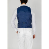 Only & Sons Blue Polyester Waistcoat
