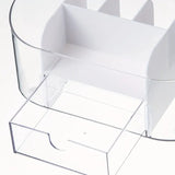 Makeup Organizer and Brush Holder for Vanity or Countertop
