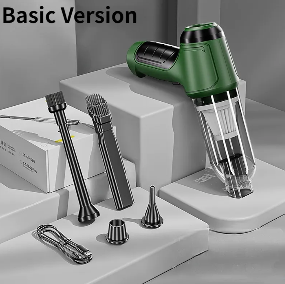2-in-1 Cordless Car Vacuum & Air Pump