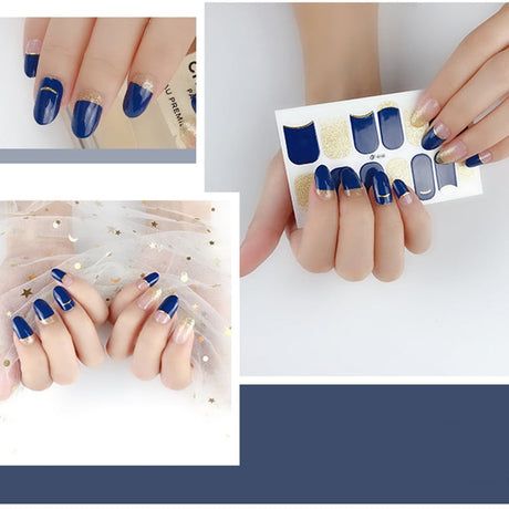 3D Bronzing Nail Art Stickers