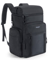 TOURIT Waterproof Cooler Backpack: 30 Cans Insulated Leakproof Backpack Cooler Portable Cooler Bag Beach Travel Camping Picnic Hiking Black
