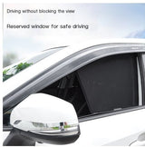 Car Sunshade with Six-Layer Insulation and Privacy Mesh