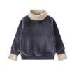 Thickened Fleece Hoodie for Girls Winter Top