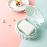 Creative Shell Shaped Portable Soap Box for Travel