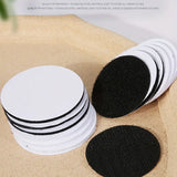 10pcs Double-sided Anti-slip Velcro Sheets for Home