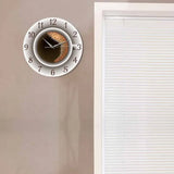 Coffee-Inspired Creative Cafe Wall Clock for Home Decor