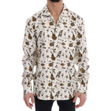 Dolce & Gabbana Multicolor Silk Pattern Shirt