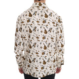 Dolce & Gabbana Multicolor Silk Pattern Shirt
